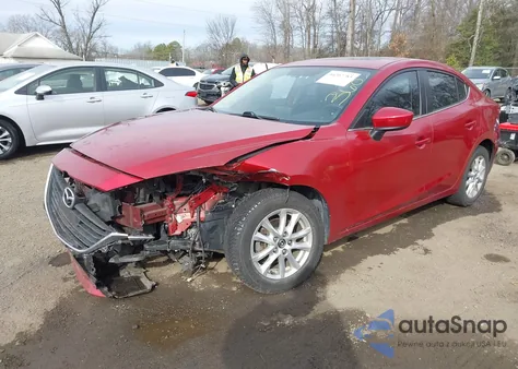 2016 Mazda Mazda3 I Touring из США, поврежденный, VIN JM1BM1W71G1288302